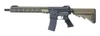CYMA/EMG COLT.1008 MK16 13.5 Gas Blowback Airsoft Rifle with Adjustable Stock CGS in Desert Tan/Black