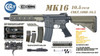 Cyma/EMG  COLT.1008 MK16 10.5 Gas Blowback Rifle in Black & Tan