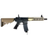 CYMA/EMG COLT.1008 MK16 9.5 Gas Blowback Airsoft Rifle with Adjustable Crane Stock in Black & Desert Tan