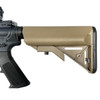 CYMA/EMG COLT.1008 MK16 9.5 Gas Blowback Airsoft Rifle with Adjustable Crane Stock in Black & Desert Tan