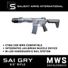 Cyma/EMG SAI GRY 6.5" MWS Gas Blowback Airsoft Rifle in Grey (SAI.1701-LS)