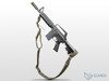 EMG/Cyma Colt XM177E2 Lightning Series GBB Rifle in Black (COLT.1015-LS)