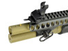 Golden Eagle M8874 - M870 AR Tactical Tri-Shot Gas Pump Action Airsoft Shotgun in Desert Tan