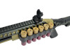 Golden Eagle M8874 - M870 AR Tactical Tri-Shot Gas Pump Action Airsoft Shotgun in Desert Tan