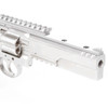 King Arms - 357 Evil Full Metal Green Gas Powered Airsoft Revolver in Silver
