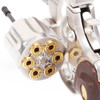 King Arms - 357 Evil Full Metal Green Gas Powered Airsoft Revolver in Silver