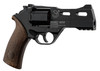 Chiappa Charging Rhino 40DS Co2 4" Revolver in Black (440.122)