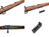 S&T Type 38 Airsoft Sniper Rifle in Real Wood Stock (ST-SPG-14)