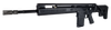 ARES - Licenced FN Herstal SCAR H-TPR Airsoft Rifle with Adjustable Stock in Black (200833)