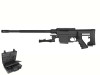 Ares MSR-WR Spring-Powered Bolt Action Airsoft Sniper Rifle Kit with Case in Black
