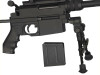 Ares MSR-WR Spring-Powered Bolt Action Airsoft Sniper Rifle Kit with Case in Black
