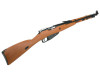 Win Gun Mosin-Nagant M44 Overlord Co2-Powered Bolt Action Airsoft Sniper Rifle with Folding Bayonet in Wood