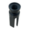 Ares x Amoeba Mutant Airsoft Flash Hider - Type E (AM-M-FH-005) in Black