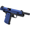 Nuprol Raven 1911/MEU-R Gas Blowback Airsoft Pistol in Blue & Black