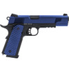Nuprol Raven 1911/MEU-R Gas Blowback Airsoft Pistol in Blue & Black
