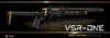 Tokyo Marui VSR-ONE Bolt Action Airsoft Sniper Rifle in Black & Gold