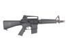 Double Bell Full Metal M16 Stubby CQB AEG Airsoft Rifle with Fixed Stock in Black