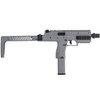 Vorsk VMP-1 Gas Blowback Airsoft Submachine Gun with Folding Stock in Grey (300 Fps / 0.85J)