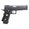 WE HI CAPA 5.1K Hi-Capa Gas Blowback Airsoft Pistol in Black