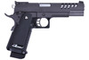 WE HI CAPA 5.1K Hi-Capa Gas Blowback Airsoft Pistol in Black
