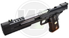 WE Tech Dragon 7.0 Type-B Government Model Gas Blowback Airsoft Pistol in Black