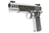 Ascend Airsoft KP1911 Custom Gas Blowback Airsoft Pistol in Chrome / Silver (AS-KP1102)