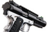 WE Tech GALAXY 1911 Series Gas Blowback Airsoft Pistol in Silver & Black