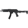 LCT Airsoft - ZK PDW 9mm AEG Airsoft Rifle with Ergonomic ABS Stock in Black