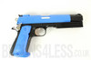 HFC HG 125 Gas Powered Pistol with Extended Barrel in Blue HFC HG 125 Gas Powered Pistol with Extended Barrel in Blue