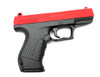 Galaxy G19 Full Metal Pistol in red