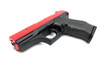 Galaxy G19 Full Metal Pistol in red