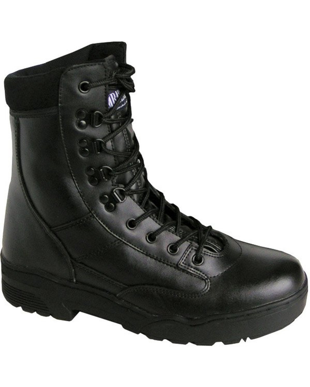 Army Patrol Boots All Leather for army cadets Military in black colour ...