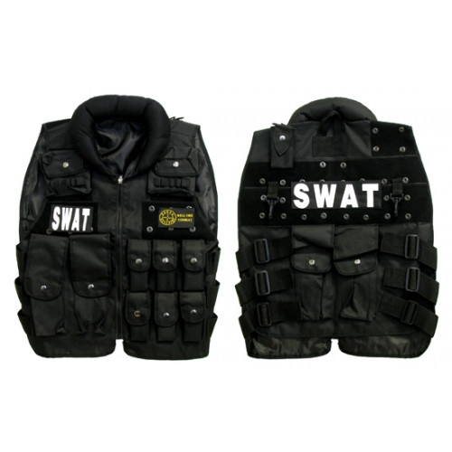 Well Fire Tactical SWAT Vest in black bbgunsuk.co.uk