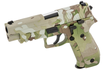 Raven R226 HYDRO GBB Airsoft pistol with Rail in Full Camo - bbgunsuk.co.uk
