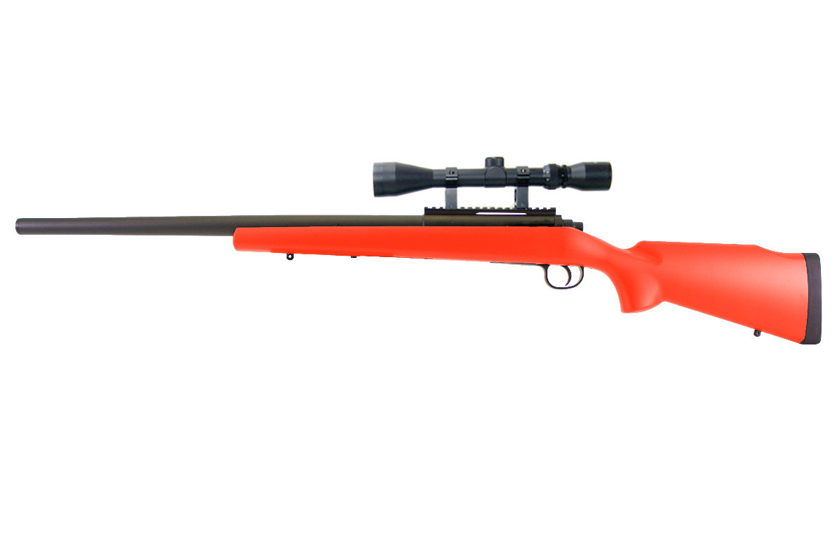 Double Eagle M61 Sniper Rifle in Red - bbgunsuk.co.uk