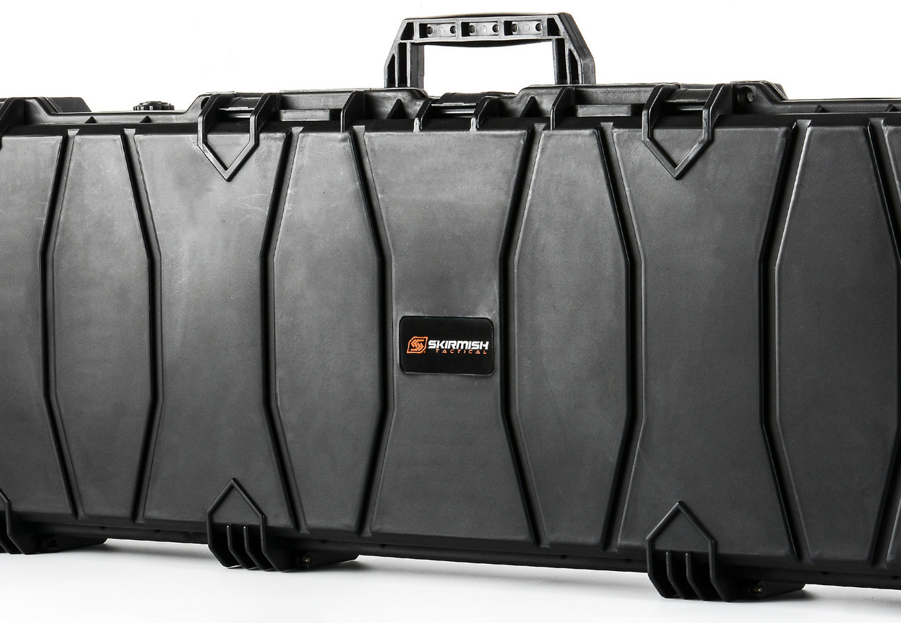 Skirmish Tactical PRO Range XL Hard Airsoft Rifle Case in Black