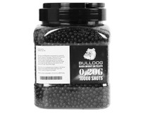 bulldog pellets 10000 x 0.20g tub in black