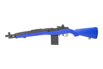 Cyma CM032A Electric M14 replica Airsoft rifle in blue Cyma CM032A Electric M14 replica Airsoft rifle in blue