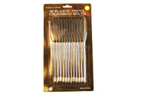12 x 6.5" plastic Pistol Crossbow Bolts