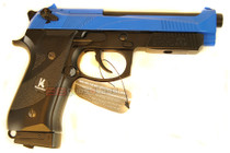HFC HG 192 Gas powered BB Gun Full Metal in Blue  HFC HG 192 Gas powered BB Gun Full Metal in Blue