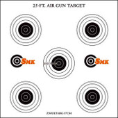 SMK Card Air Gun Target Multi x 100pc