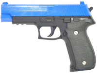 Galaxy G26 P226 Full Scale Metal Pistol With Rail Blue Galaxy G26 P226 Full Scale Metal Pistol With Rail Blue