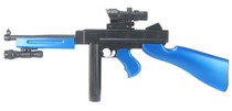 Vigor Tommy Gun 8904A Spring M1A1 with Stick Mag in Blue