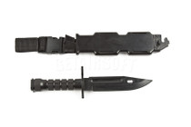 T&D Bayonet Plastic Training Knife in Black T&D Bayonet Plastic Training Knife in Black