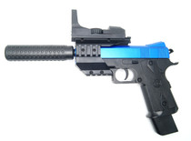 Vigor 2112-B4 M1911 bb gun Spring Pistol in Blue Vigor 2112-B4 M1911 bb gun Spring Pistol in Blue