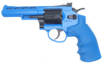 Well G296B Revolver 4" Co2 Revolver in Blue