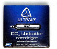 ASG ULTRAIR 12g CO2 Lubrication Cartridges Pack