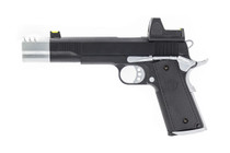 Vorsk VP-X Custom 1911 MEU GBB Pistol in Silver with BDS Sight