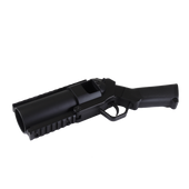 Nuprol Pistol Airsoft Grenade Launcher in Black Nuprol Pistol Airsoft Grenade Launcher in Black
