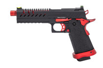 Vorsk Hi-Capa 5.1 Red Match GBB Airsoft Pistol in Black/Red (VGP-02-62)